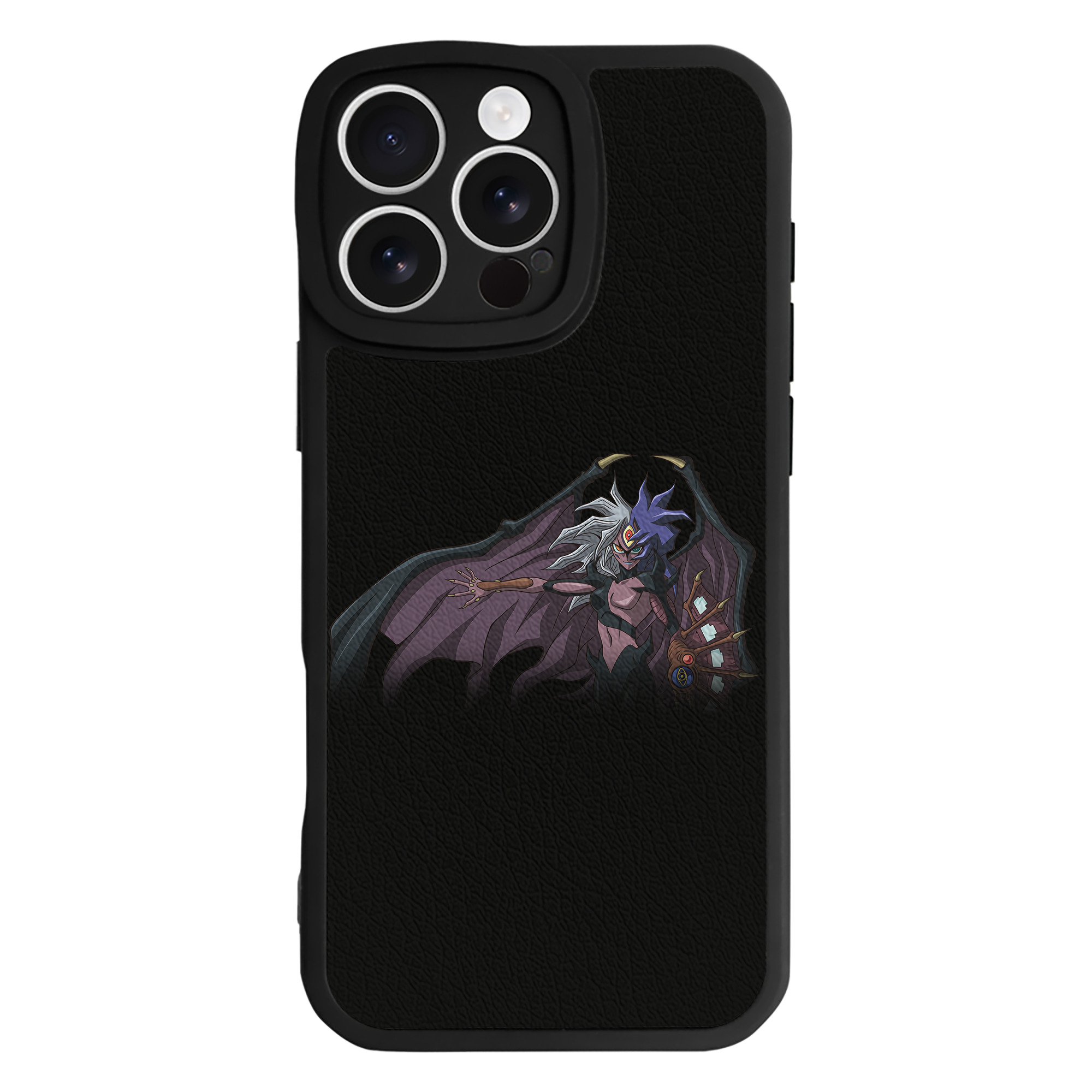遊☆戯☆王 Yu-Gi-Oh! 【iPhone 16シリーズ対応】シリコンスマホケース（レザー調） 材質：シリコン